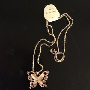 Rose gold necklace